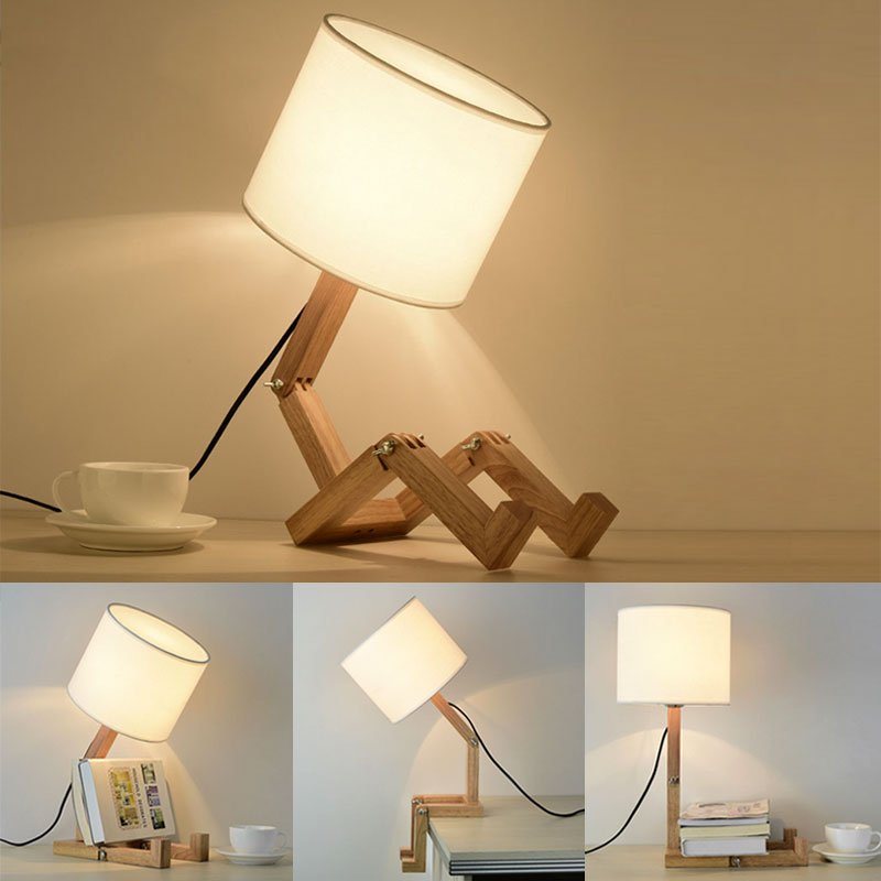 Abajur de Mesa Moderno Lyn Decor – Cúpula Injetada, Articulável, Bivolt | Iluminação para Quarto, Escritório e Sala
