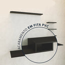 Rack Suspenso + Conjunto de Prateleiras MDF/MDP 15mm – Minimalista, Moderno e Durável | Lyn Decor