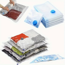 Kit 11 Saco a Vácuo 60x80 + Bomba a Vacuo Viagem Guarda Roupa Saco a Vacuo Para Roupas Manual Organização de