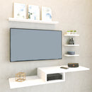 Rack Suspenso + Conjunto de Prateleiras MDF/MDP 15mm – Minimalista, Moderno e Durável | Lyn Decor