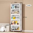 Caixa Organizadora Dobrável Empilhável Lyn Decor – 3 ou 5 Camadas | Portas Magnéticas, Rodinhas e Estrutura Reforçada | Tamanhos 40cm, 58cm e 60cm